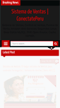 Mobile Screenshot of conectateperu.com